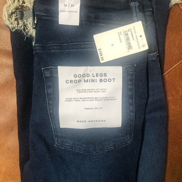 New with tags Good Legs crop mini boot jeans size 12 - Picture 3 of 3